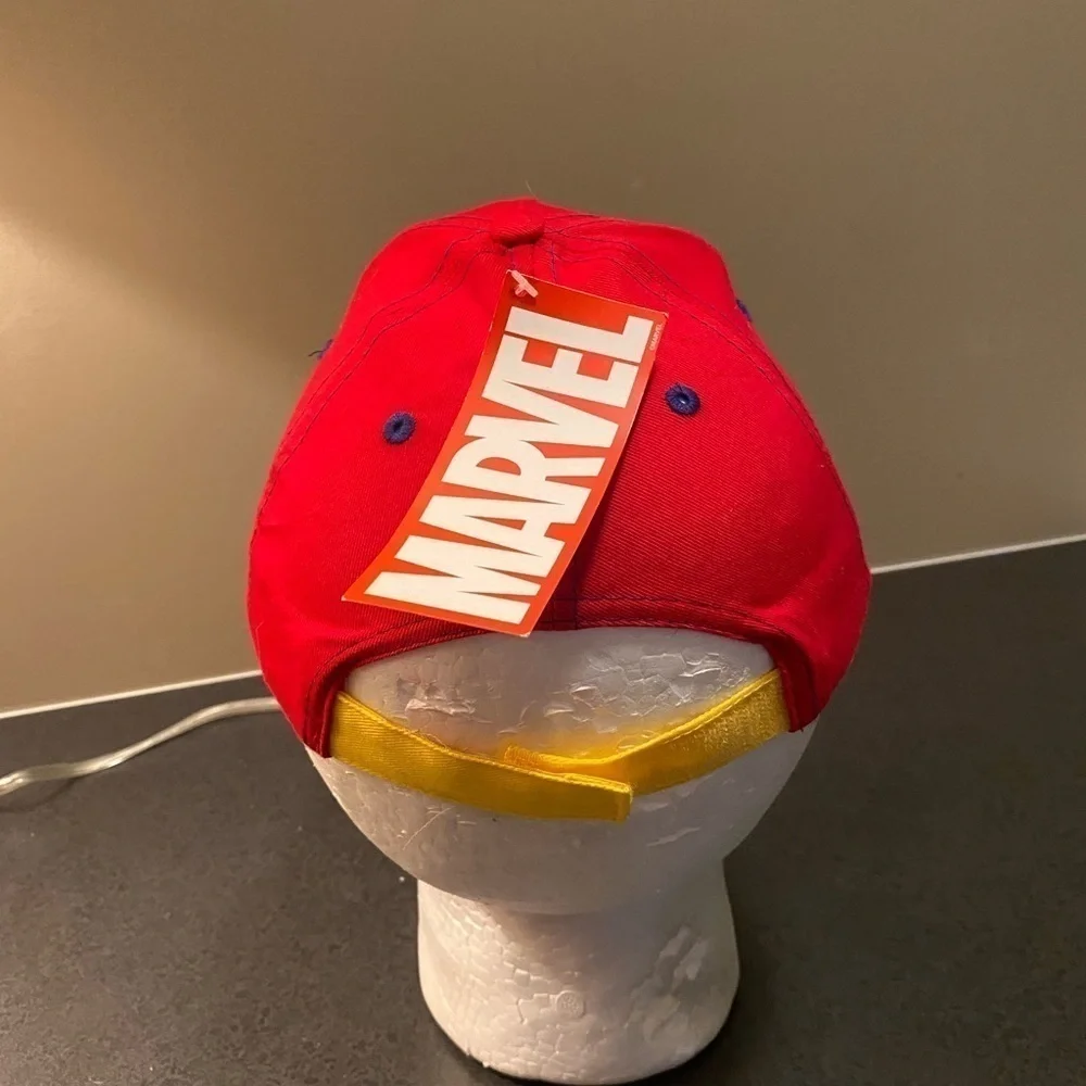 Marvel X Captain Marvel Hat NWT